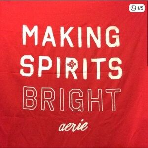 Aerie making spirits bright blanket, 50 x 60